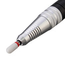 Electric White Ceramic Nail Drill Bit Manicure Machine Tool Smooth File Polish 3/32