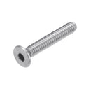 Suleve M2SH2 480Pcs M2 Hex Socket Button&Flat Head Screw 304 Stainless Steel Bolt Nut Assortment