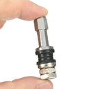 Universal TR43E Metal Clamp-in Tubeless Tyre Tire Wheel Schrader Valve