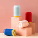 JORDAN&JUDY 170ML Mini Warm Water Bag Outdoor Traveling Food Grade Soft Silica Gel Hand Warmer Hand Heater