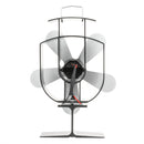 Circulation Thermal Power Fan 5-Blade Heat Powered Stove Fan for Wood/Log Burner/Fireplace Eco Friendly