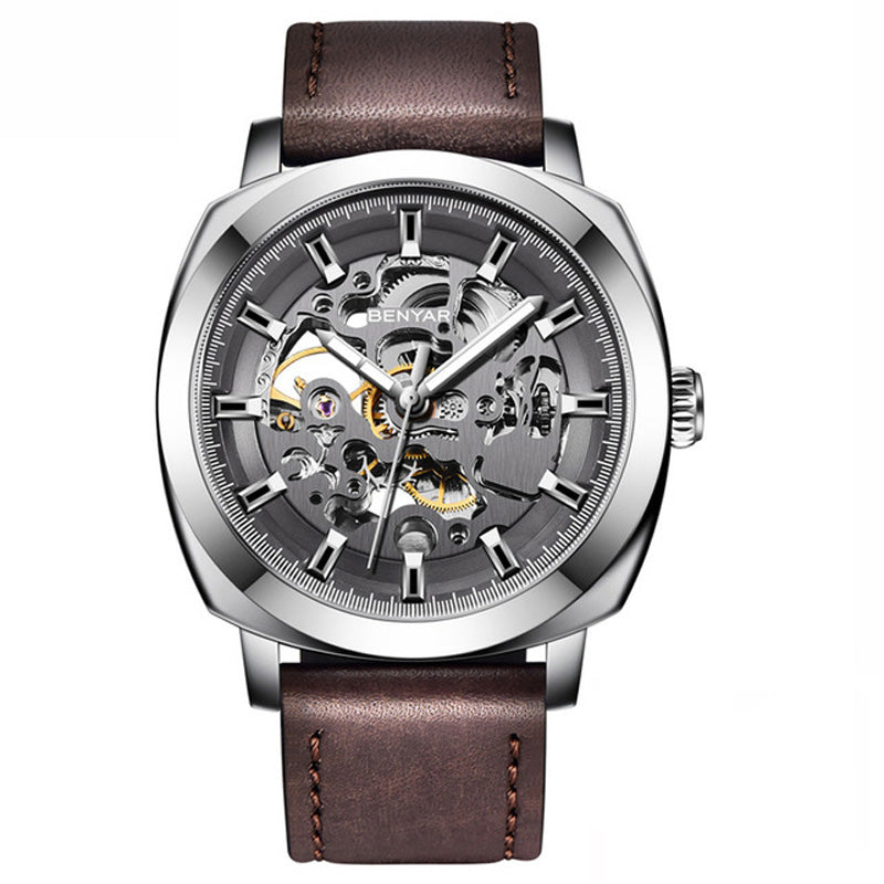 BENYAR 5121 Fashion Men Watch Waterproof Luminous Display Automatic Mechanical Watch