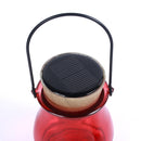 Hanging Solar Power Glass Bottle LED Light Garden Balcony Patio Waterproof Aurora Night Lamp