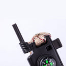IPRee 7 In 1 EDC Paracord Watch Outdoor Survival Bracelet Tools Kit