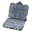 257Pcs Fishing Accessories Tackle Kits Jig Hooks Sinkers Swivels Ring Bearing Set