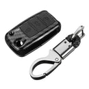 Carbon Pattern Car Remote Key Fob Case Cover for VW Passat Golf MK6 Jetta Skoda Octavia Seat