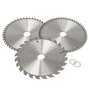 3pcs 210mm Circular Saw Blades Set 24/48/60 Teeth 30mm Bore Diameter Saw Blades