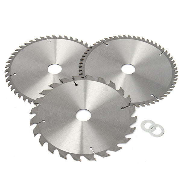 3pcs 210mm Circular Saw Blades Set 24/48/60 Teeth 30mm Bore Diameter Saw Blades