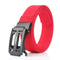 TUSHI 125cm x 3.4cm Zinc Alloy Buckle Men Tactical Belt Nylon Casual Belts