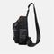 Men Nylon Sling Chest Handbag School Backpack Shoulder Bag Travel Messenger