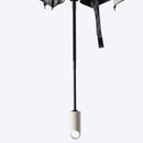 Jordan&Judy 1-2 People Folding Umbrella Automatic UPF40+ 335g Waterproof Anti-UV Portable Camping Sunshade Gray