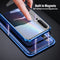 Bakeey 360 Front+Back Double-sided Full Body 9H Tempered Glass Metal Magnetic Adsorption Flip Protective Case For Xiaomi Mi 9 SE