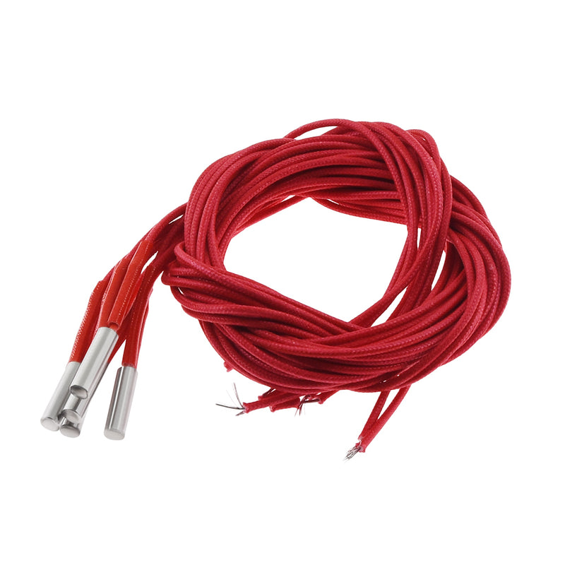 TWO TREES 5Pcs Cartidge Heater + 6Pcs 100K  3950 NTC Thermistor + 1Pcs 5mm High Temperature Tape for 3D Printer Part
