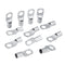12 Pcs Copper Cable Lugs Wire Connector Terminal 2 AWG 35mm Hole 10mm Tinned Copper Terminals Conne