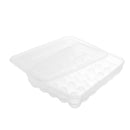 PP Transparent Egg Storage Box Outdoor Camping Traveling Food Storage Box Stackable Egg Holder