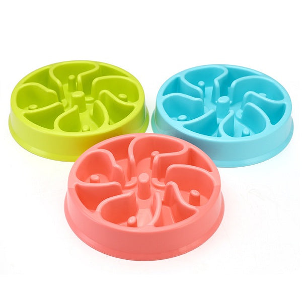 Yani Eco Friendly Durable Slow Feed Dog Bowl Fun Feeder Interactive Pet Feeder