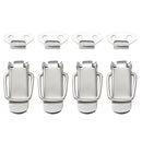 4Pcs 201 Stainless Steel Spring Toggle Latch Catch Hasp Clamp Clip Duck Billed Buckles