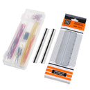 Electronics Component Basic Starter Kits with 830 Tie-points Breadboard Cable Resistor Capacitor LED Potentiometer