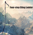 XINDA 9315 Outdoor Rock Climbing Four-step Etrier Rise Rope Ladders Ascending Sling Accessory