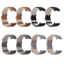 Colorful Strap Leather Watch Band Interchangeable Smart Watchbands For Fitbit Charge 2