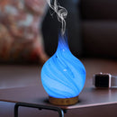 3D Glass LED Ultrasonic Aromatherapy Essential Oil Diffuser Air Mist Humidifier