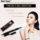 Music Flower Liquid Eyeliner Pencil Super Waterproof Black Double-Headed Stamps