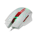HXSJ H800 Fire Bird 6D 5500 DPI Colorful Backlight Wired Optical Gaming Mouse