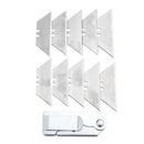 Multifunctional Utility Money Clip Fixed Blade Folding Hunting Camping Rescue Survival Tools