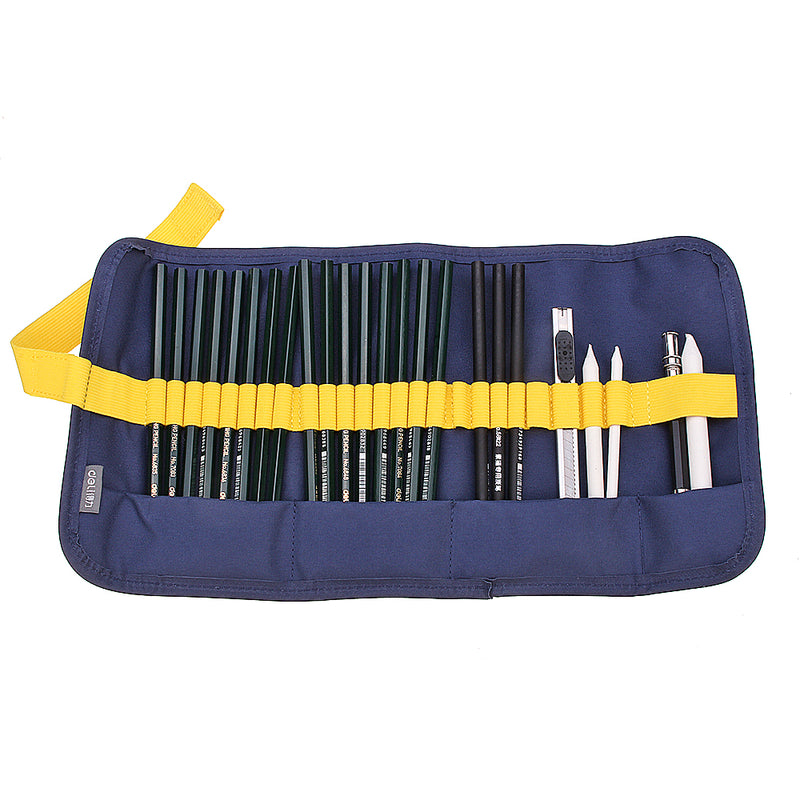 DELI Sketch Tool Set Pencil Eraser Art Supplies for Middle School Students