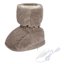 Electric Foot Winter Warmer Shoes Plush Heating Warm Slipper Feet Heat