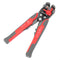 Paron JX-1301 Multifunctional Wire Strippers Terminals Crimping Tool Pliers Orange