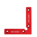 Aluminium Alloy 90 Degree 100x100mm Precision Clamping Square Woodworking Machinist Square Positioning Right Angle Clamping Measure