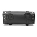 Black Motorcycle Front Rear Fork Tool Saddle Bag For Harley Softail Sportster Dyna