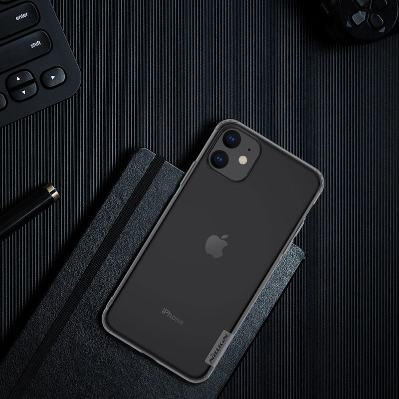 NILLKIN Shockproof Transparent Non-slip Soft TPU Protective Case for iPhone 11 6.1 inch