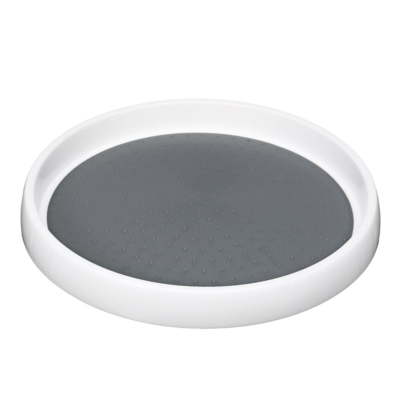 360 Rotating Spice Storage Rack Tray Turntable Home Kitchen Jar Holder Organizer