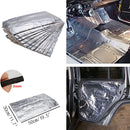 12Pcs 5mm Car Firewall Sound Deadener Heat Insulation  Cotton Deadening Material Mat Pad