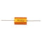 6pcs RX24 5W 100R 100RJ Metal Aluminum Case High Power Resistor Golden Metal Shell Case Heatsink Resistance Resistor