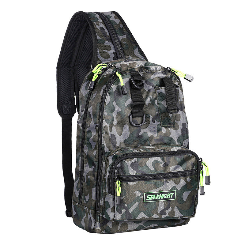 Seaknight 1000D Nylon Fishing Bag Fishing Lures Reel Backpack Storage Shoulder Bag