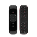 Wechip W2 Air Mouse Senza Fili 2.4g 6 Axis Gyroscope TouchPad Anti-Lost Function Fly Air Mouse Per Android Tv Box /Mini Pc/Tv/Win 10