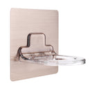 Wall Mounted Magic Sticky Shampoo Hook Shower Hand Soap Bottle Storage Hanging Holder