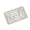 Stainless Steel French Curve Ruler Multi Shape Drawing Template Tool Office & School Supplies