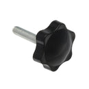 Suleve M6TS1 10Pcs M6 30mm Star Shape Head Thread Knurled Thumb Screw Clamping Grip Knob Screw