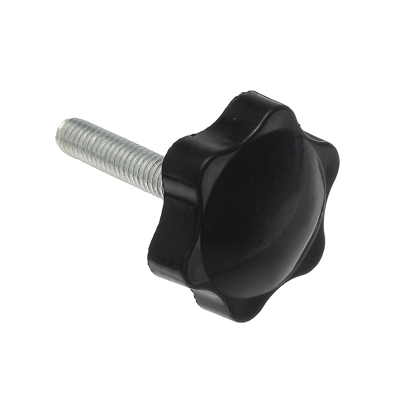 Suleve M6TS1 10Pcs M6 30mm Star Shape Head Thread Knurled Thumb Screw Clamping Grip Knob Screw