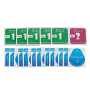 5 PCS BAKEEY Anti-Explosion Full Cover Full Gule Tempered Glass Screen Protector for Xiaomi Mi9 / Mi 9 Transparent Edition