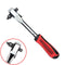 NEW 1/4" 3/8" 1/2" 3 in 1 Ratchet Handle Socket Wrench Spanner