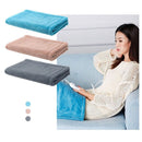 75X45cm Electric Heated Throw Rug Snuggle Warming Blankets 3 Smart Heat Settings
