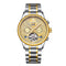 TEVISE 806 Military Wind Male Wristwatch Automatic Stainless Steel Luminous Mechanical Watche