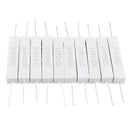50pcs 10W 10 ohm 10R Ceramic Cement Resistor
