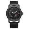NAVIFORCE 9154 Unique Design Waterproof Men Watch Week Display Sport Quartz Watches