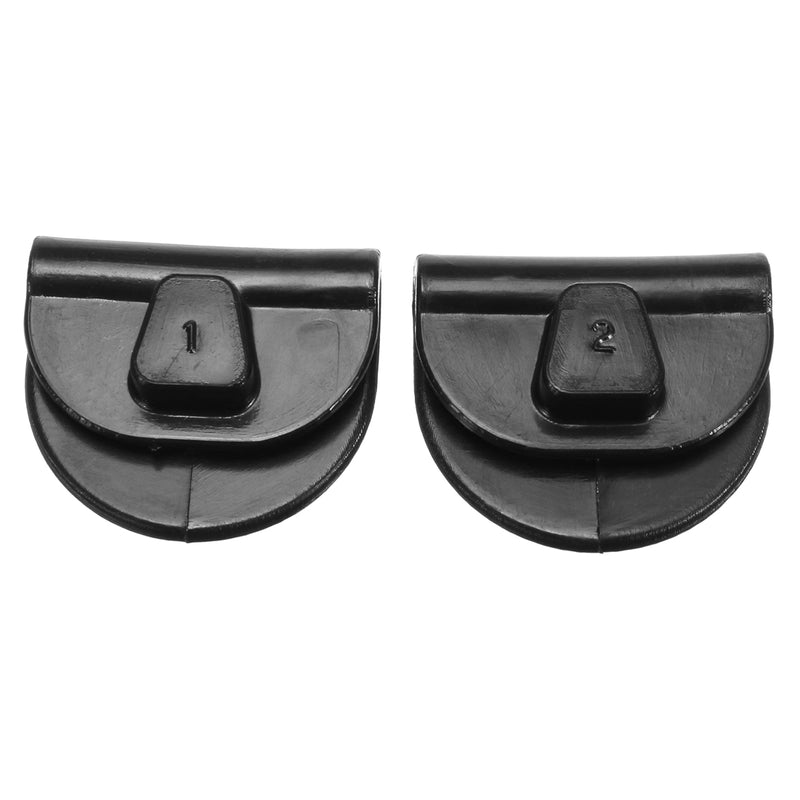 10pcs Left Battery Cover Clips Black For Harley Sportster XL883 XL1200 48 72 04-17